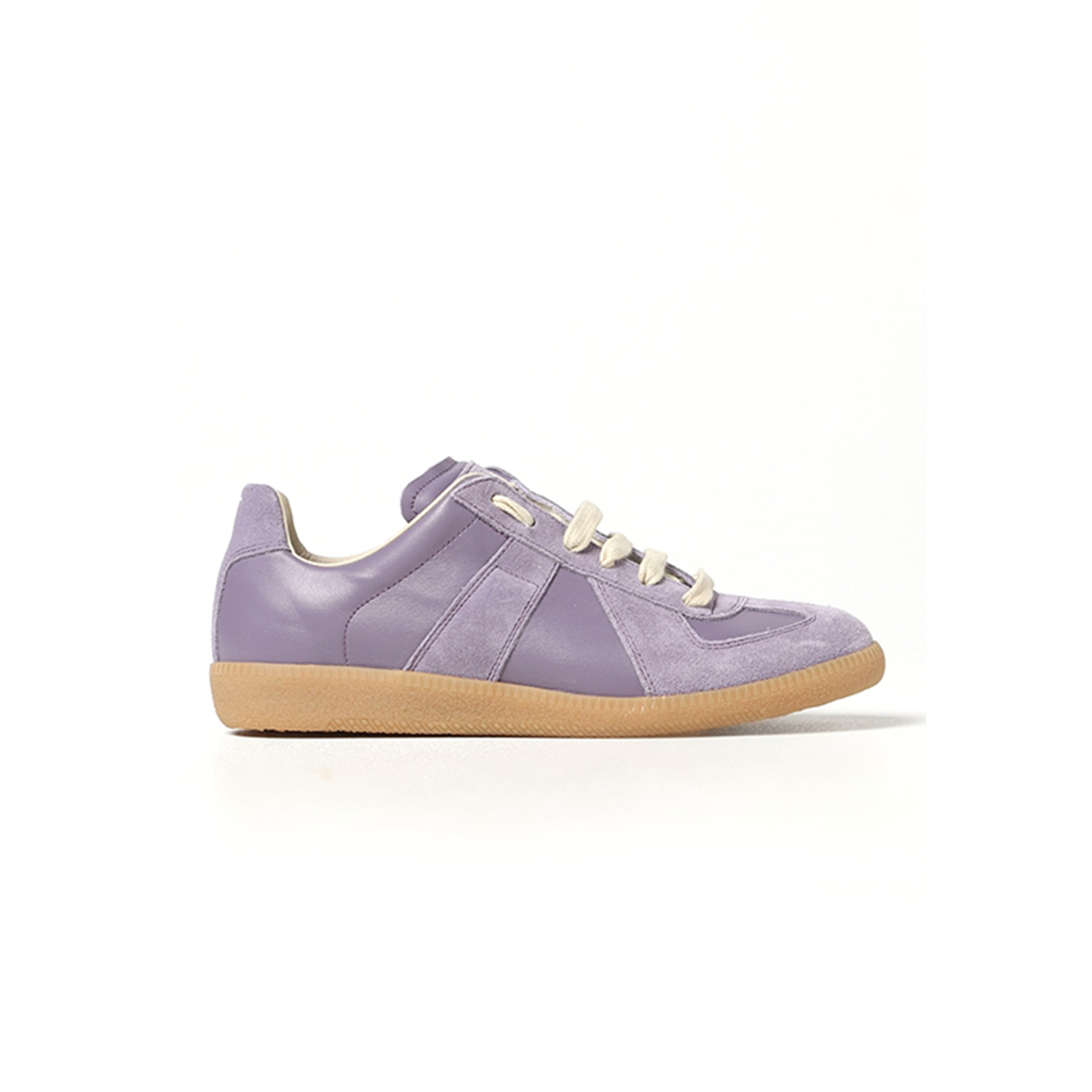 ma*s*n Ma*i*la replica leather and suede sneakers s58ws0109p1895